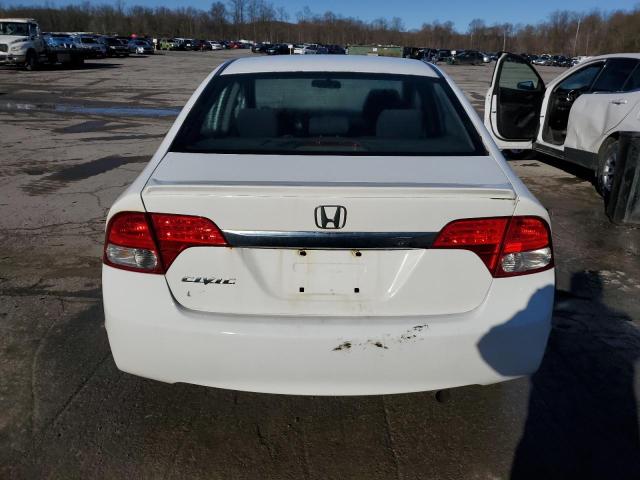 2HGFA1F62AH561050 - 2010 HONDA CIVIC LX-S WHITE photo 6