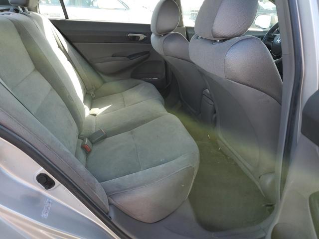 1HGFA16578L011038 - 2008 HONDA CIVIC LX SILVER photo 10