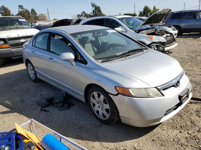 1HGFA16578L011038 - 2008 HONDA CIVIC LX SILVER photo 4