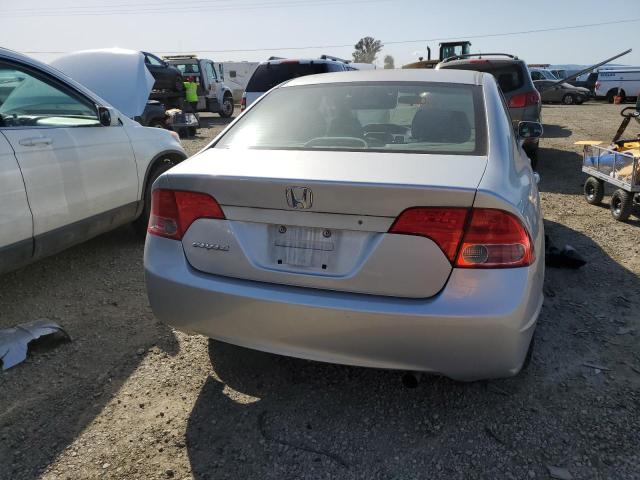 1HGFA16578L011038 - 2008 HONDA CIVIC LX SILVER photo 6