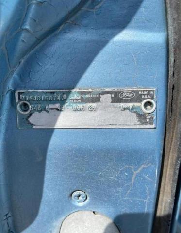 7A34C156747 - 1967 FORD FAIRLANE BLUE photo 10