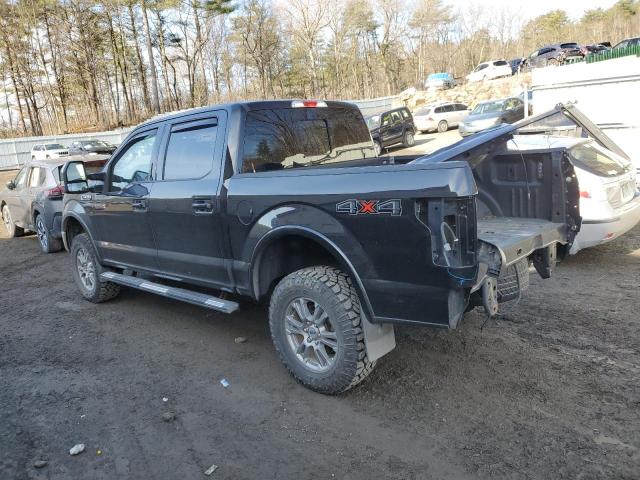 1FTEW1E56KFC88458 - 2019 FORD F150 SUPERCREW BLACK photo 2