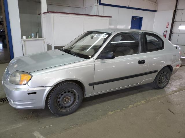 KMHCF35C14U315755 - 2004 HYUNDAI ACCENT L SILVER photo 1