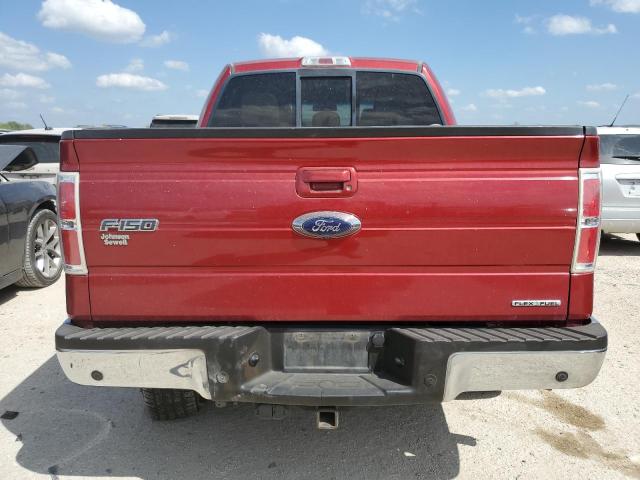 1FTFW1EF1DKG06459 - 2013 FORD F150 SUPERCREW RED photo 6