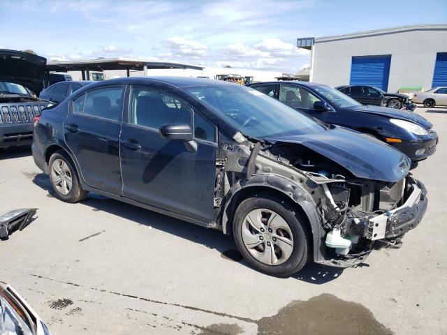 19XFB2F57EE220494 - 2014 HONDA CIVIC LX BLACK photo 4