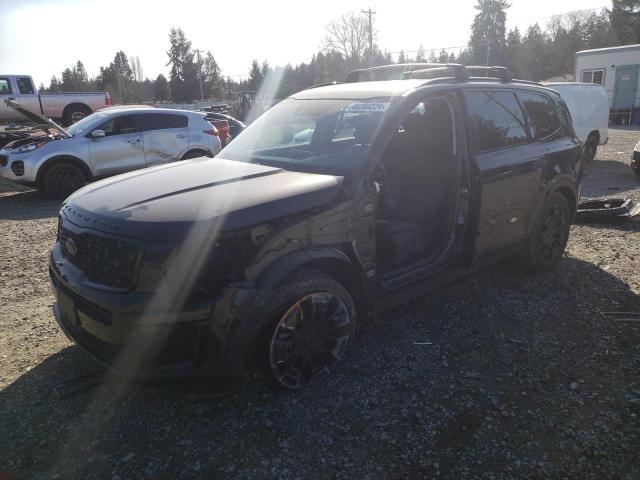 5XYP3DHC9MG157781 - 2021 KIA TELLURIDE EX BLACK photo 1