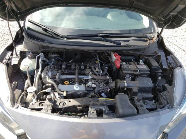 3N1CN8DV6ML917393 - 2021 NISSAN VERSA S GRAY photo 11