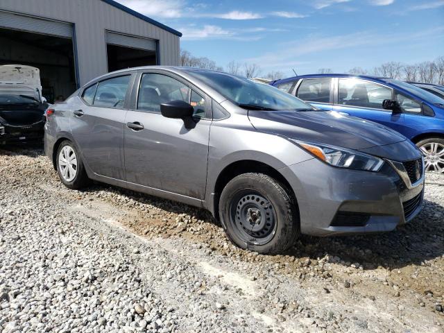 3N1CN8DV6ML917393 - 2021 NISSAN VERSA S GRAY photo 4