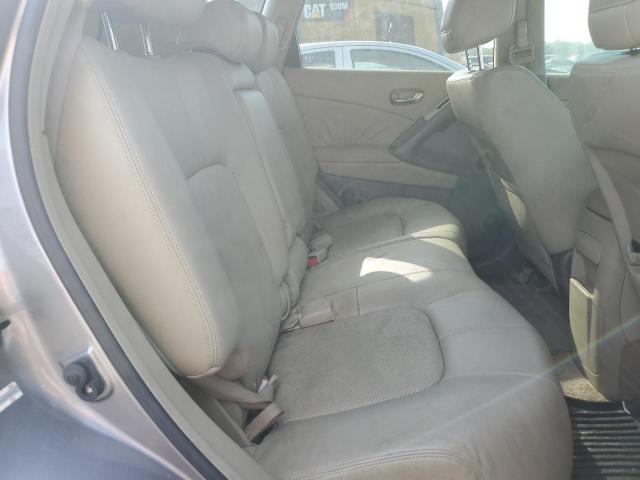 JN8AZ18U29W008493 - 2009 NISSAN MURANO S SILVER photo 10