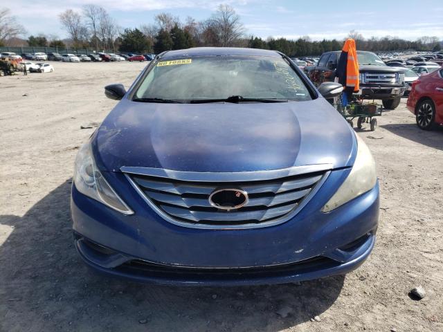 5NPEC4AC4BH118197 - 2011 HYUNDAI SONATA SE BLUE photo 5