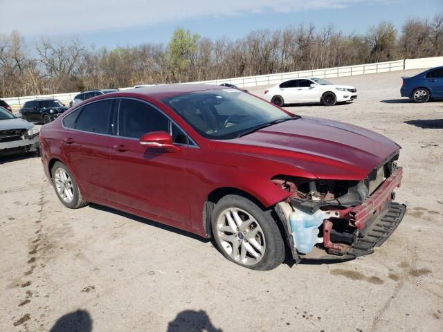 3FA6P0HD5ER214332 - 2014 FORD FUSION SE MAROON photo 4