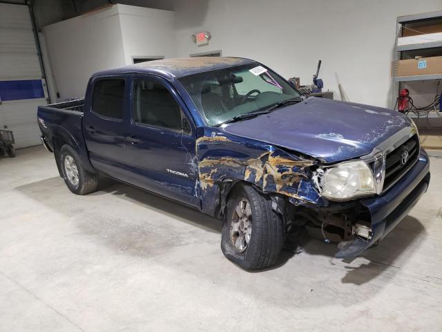 5TELU42N85Z088918 - 2005 TOYOTA TACOMA DOUBLE CAB BLUE photo 4