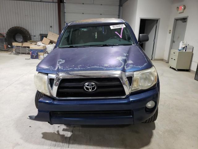 5TELU42N85Z088918 - 2005 TOYOTA TACOMA DOUBLE CAB BLUE photo 5