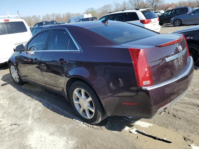 1G6DH577990145662 - 2009 CADILLAC CTS BURGUNDY photo 2