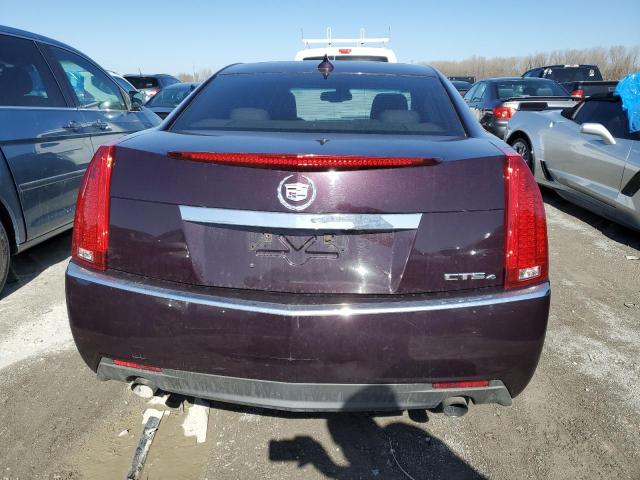 1G6DH577990145662 - 2009 CADILLAC CTS BURGUNDY photo 6