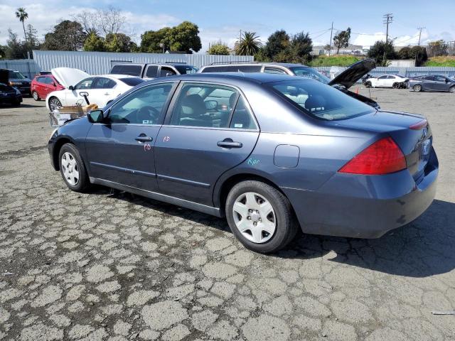 1HGCM56436A068127 - 2006 HONDA ACCORD LX BLUE photo 2