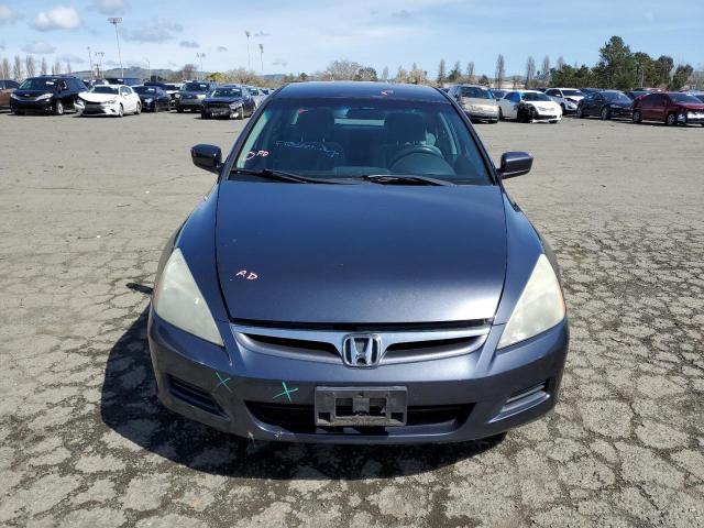 1HGCM56436A068127 - 2006 HONDA ACCORD LX BLUE photo 5