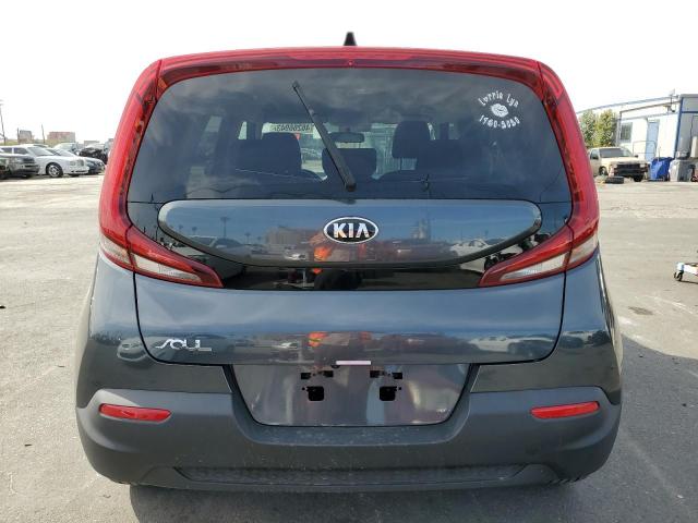 KNDJ23AU5L7104433 - 2020 KIA SOUL LX GRAY photo 6