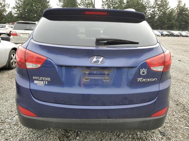 KM8JU3AC1BU255153 - 2011 HYUNDAI TUCSON GLS BLUE photo 6