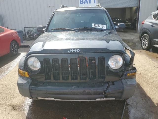 1J4GL38K65W726425 - 2005 JEEP LIBERTY RENEGADE BLACK photo 5