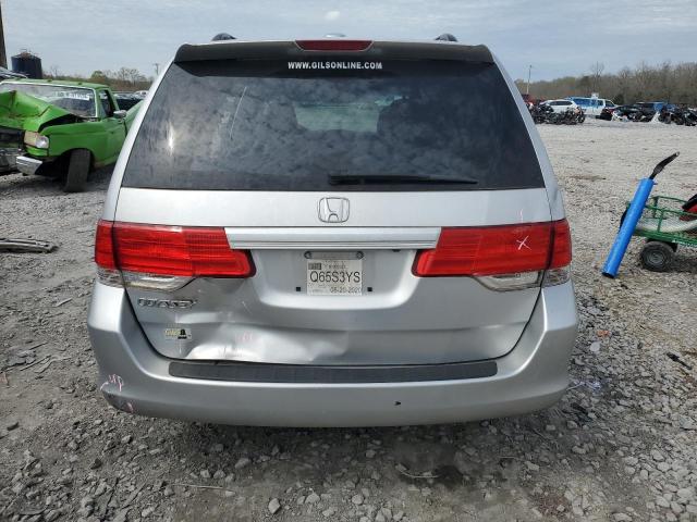 5FNRL3H70AB026599 - 2010 HONDA ODYSSEY EXL SILVER photo 6