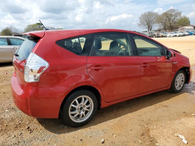 JTDZN3EU6D3208684 - 2013 TOYOTA PRIUS V RED photo 3