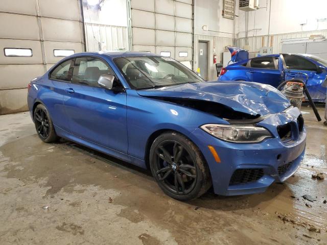 WBA2G3C38HV641503 - 2017 BMW M240XI BLUE photo 4