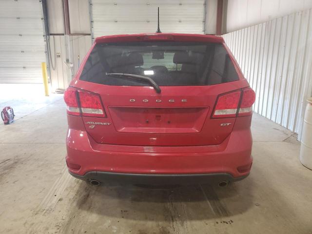 3C4PDDEG8JT389989 - 2018 DODGE JOURNEY GT RED photo 6