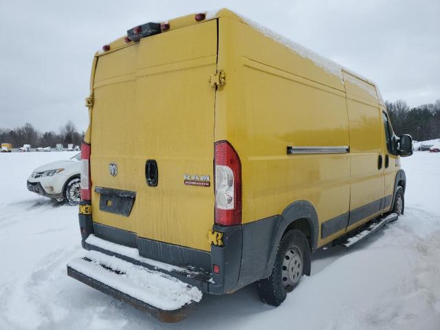 3C6TRVDG3JE121046 - 2018 RAM PROMASTER 2500 HIGH ყვითელი ფოტო 3