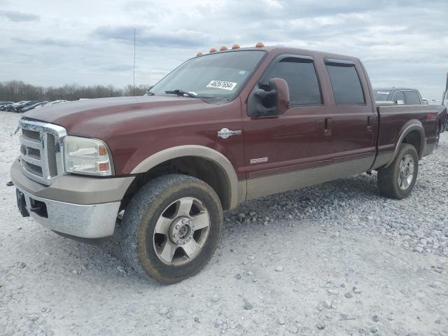 1FTSW21PX6EC29036 - 2006 FORD F250 SUPER DUTY MAROON photo 1