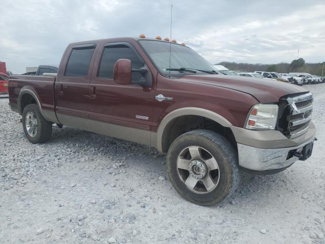 1FTSW21PX6EC29036 - 2006 FORD F250 SUPER DUTY MAROON photo 4