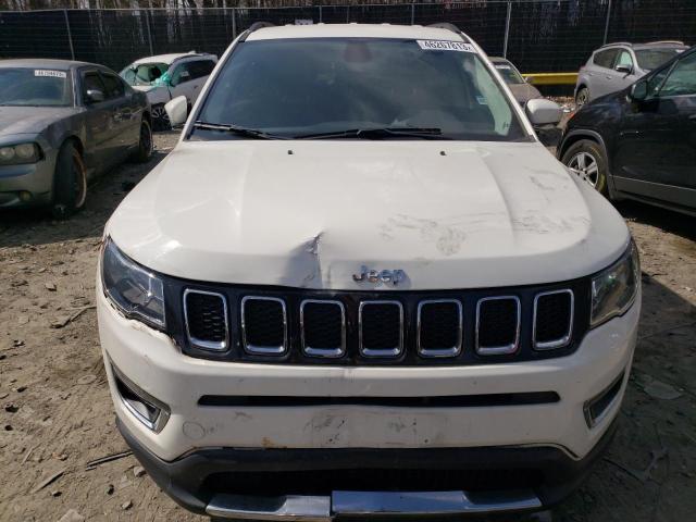 3C4NJDCB3LT185336 - 2020 JEEP COMPASS LIMITED WHITE photo 5