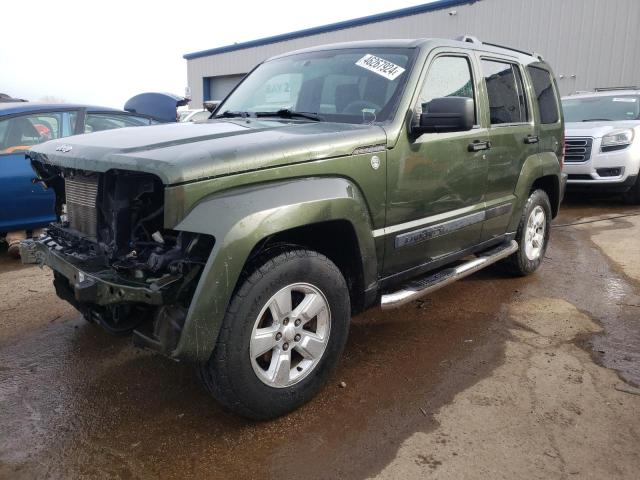 1J8GN28K49W512798 - 2009 JEEP LIBERTY SPORT GREEN photo 1