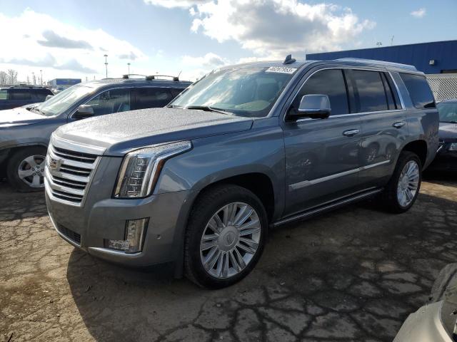 1GYS4DKJXKR335799 - 2019 CADILLAC ESCALADE PLATINUM GRAY photo 1