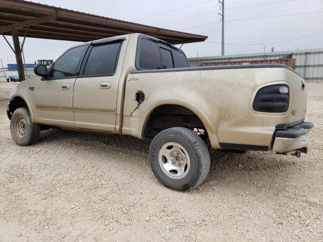 1FTRW08L21KE32003 - 2001 FORD F-150 SUPERCREW TAN photo 2