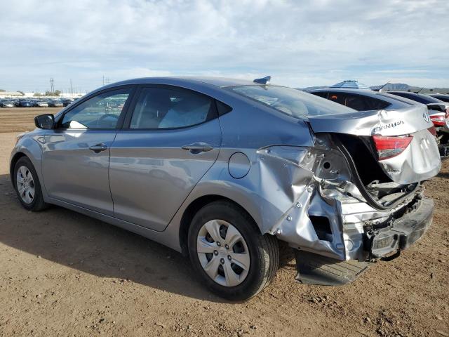 5NPDH4AE8GH745524 - 2016 HYUNDAI ELANTRA SE SILVER photo 2