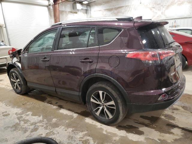 2T3RFREV9JW831783 - 2018 TOYOTA RAV4 ADVENTURE PURPLE photo 2