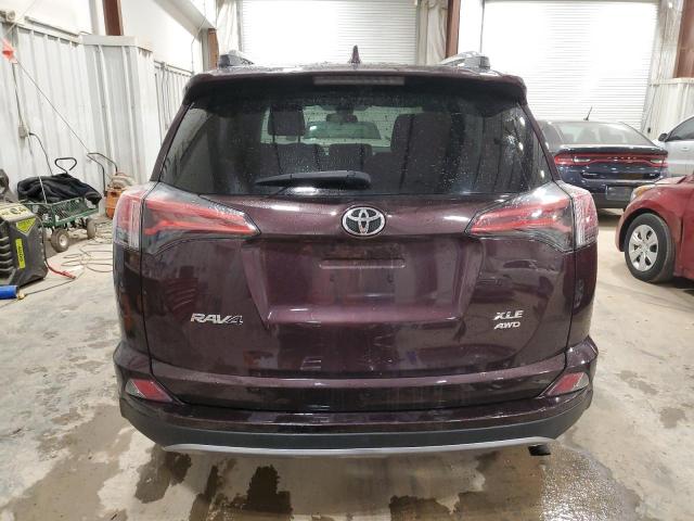 2T3RFREV9JW831783 - 2018 TOYOTA RAV4 ADVENTURE PURPLE photo 6