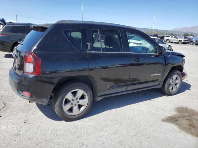 1C4NJCBAXED801402 - 2014 JEEP COMPASS SPORT BLACK photo 3