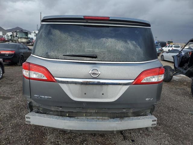 JN8AE2KP0G9150423 - 2016 NISSAN QUEST S GRAY photo 6