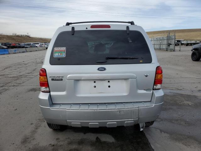 1FMYU941X6KC23511 - 2006 FORD ESCAPE LIMITED SILVER photo 6