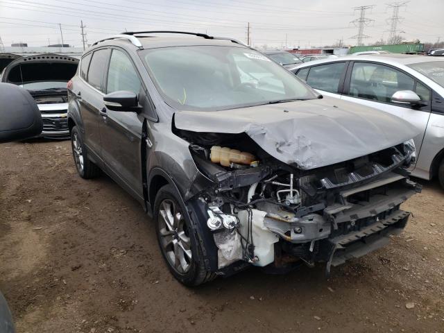 1FMCU9J91FUC77126 - 2015 FORD ESCAPE TITANIUM GRAY photo 4