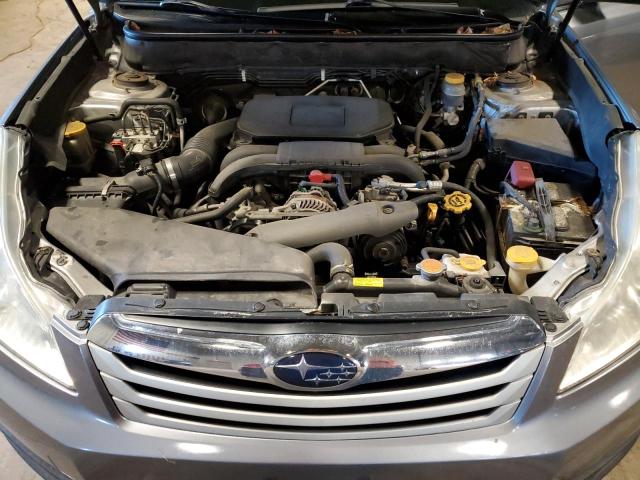 4S4BRCAC6B3423767 - 2011 SUBARU OUTBACK 2.5I SILVER photo 11