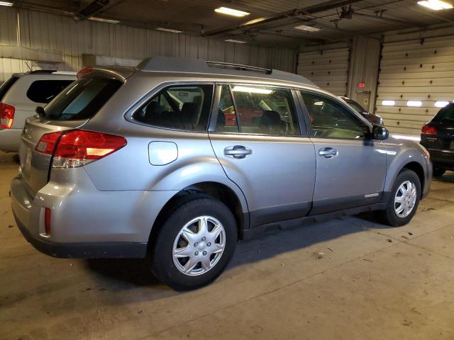 4S4BRCAC6B3423767 - 2011 SUBARU OUTBACK 2.5I SILVER photo 3