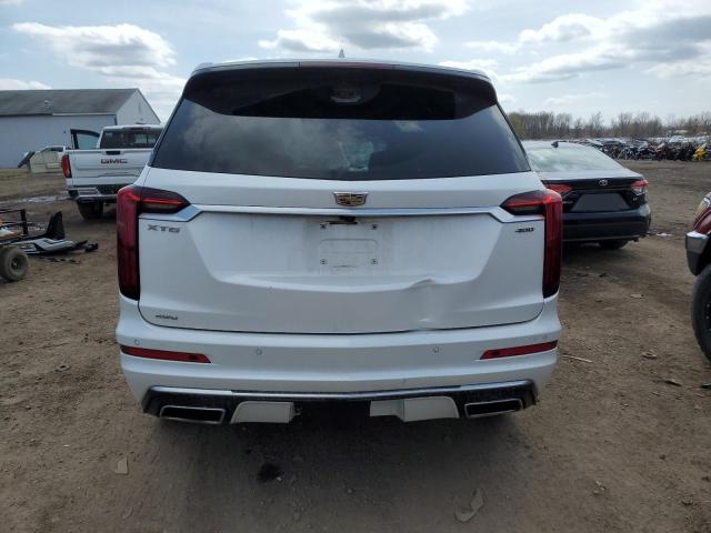 1GYKPDRS2LZ225739 - 2020 CADILLAC XT6 PREMIUM LUXURY WHITE photo 6