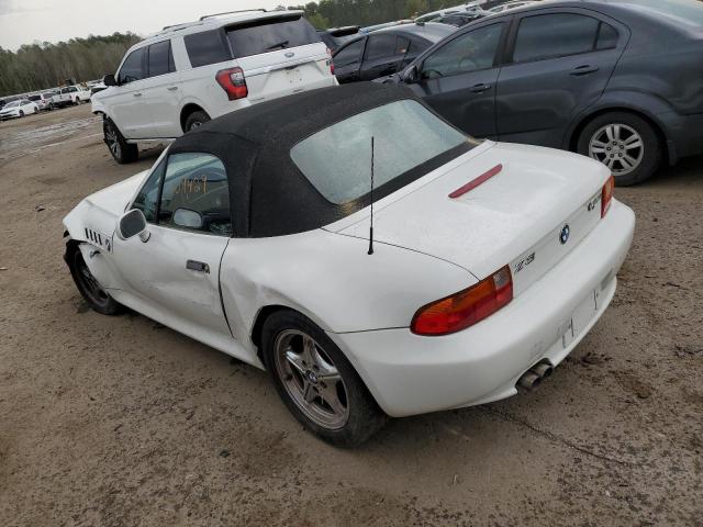 4USCH9330XLG01544 - 1999 BMW Z3 2.3 WHITE photo 2