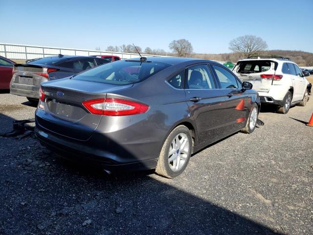 3FA6P0H75ER148438 - 2014 FORD FUSION SE GRAY photo 3