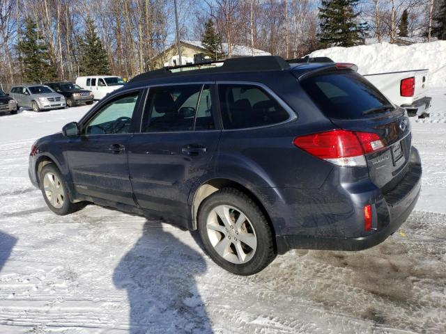 4S4BRBCC8E3266562 - 2014 SUBARU OUTBACK 2.5I PREMIUM BLUE photo 2