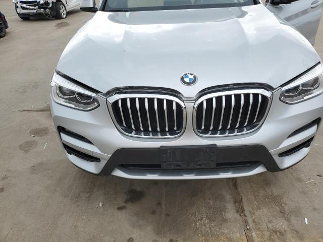 5UXTY5C05LLT37165 - 2020 BMW X3 XDRIVE30I SILVER photo 12