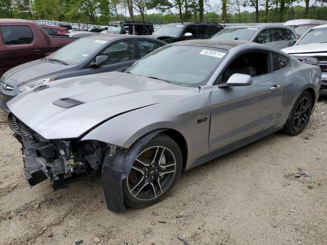 1FA6P8CF0M5109173 - 2021 FORD MUSTANG GT GRAY photo 1